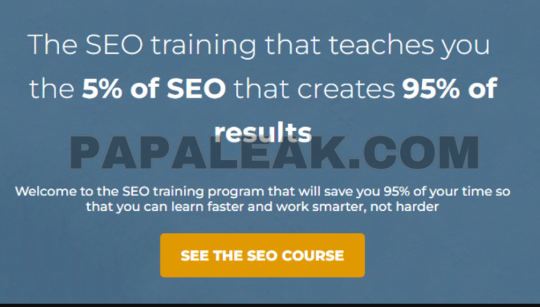 Free Download: Baker SEO Course