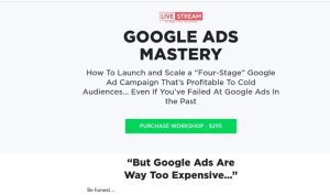 Free Download : Google ADS Mastery Workshop
