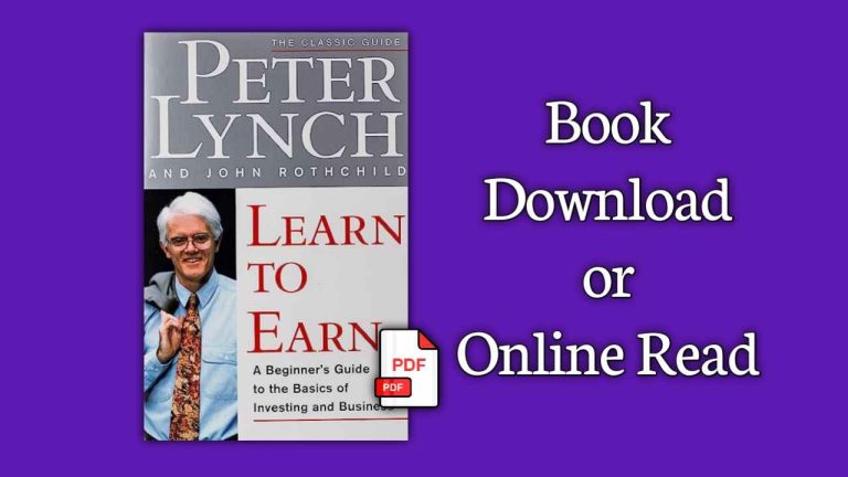 Learn to Earn PDF: A Beginner’s Guide to the Basics of Investing and Business